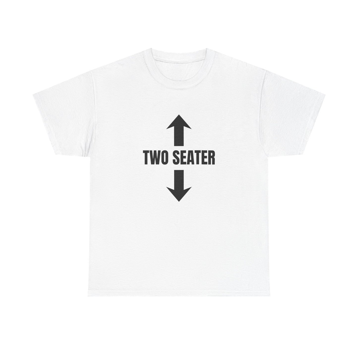 Two Seater arrows T-Shirt | Funny Couple Seating Shirt