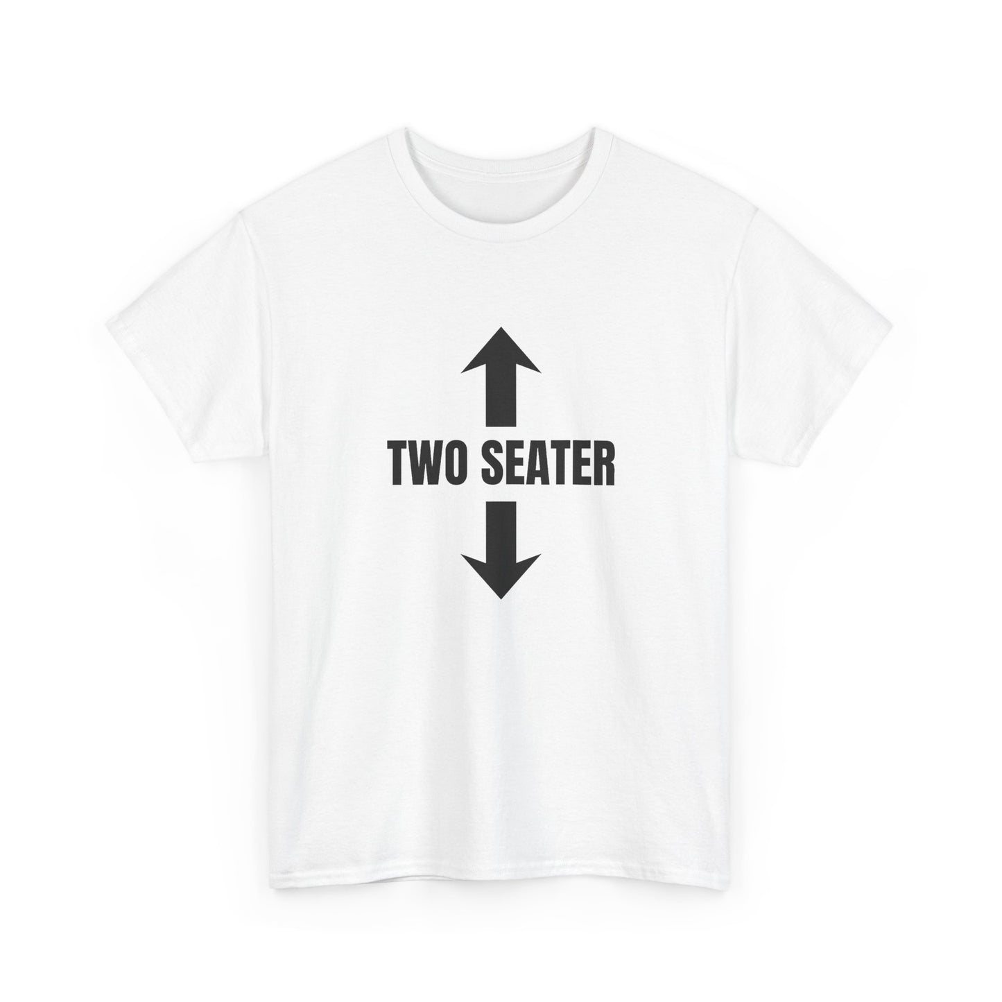 Two Seater arrows T-Shirt | Funny Couple Seating Shirt