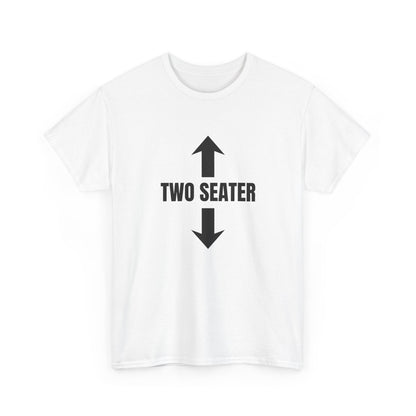Two Seater arrows T-Shirt | Funny Couple Seating Shirt