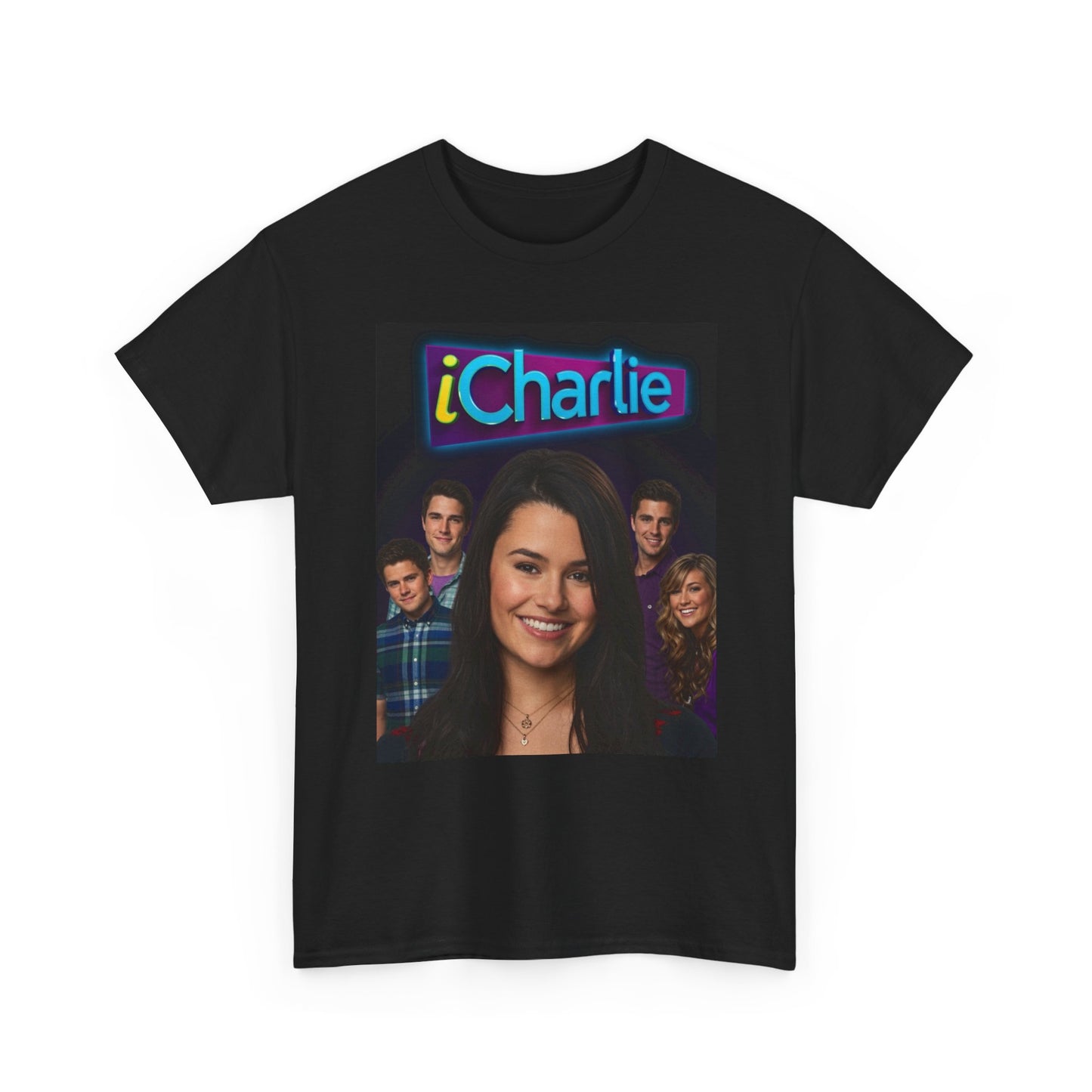 iCharlie Cast Photo Tee | TV Show Logo Shirt